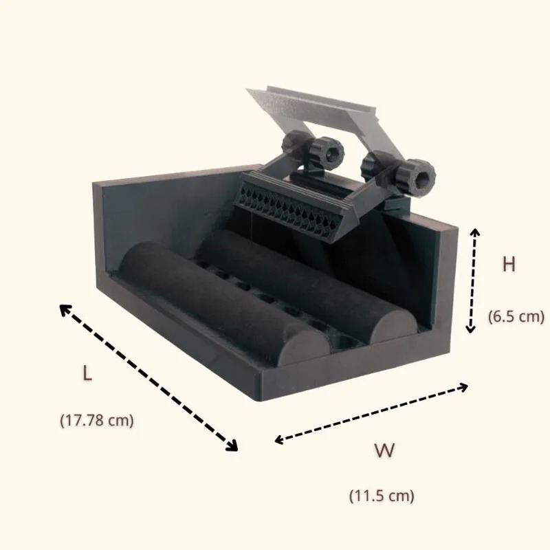 Wine To Beer To Liquor - Manual Adjustable Label Applicator Positioning Tool,
