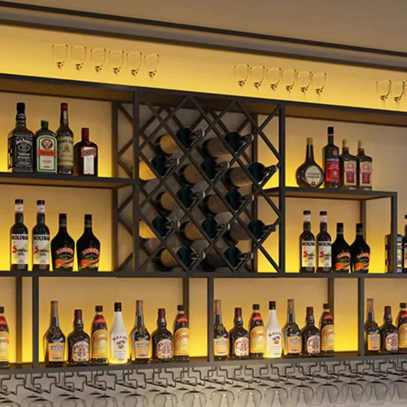wall Mounted Lights Display C - Wine To Beer To Liquor 评论和价格