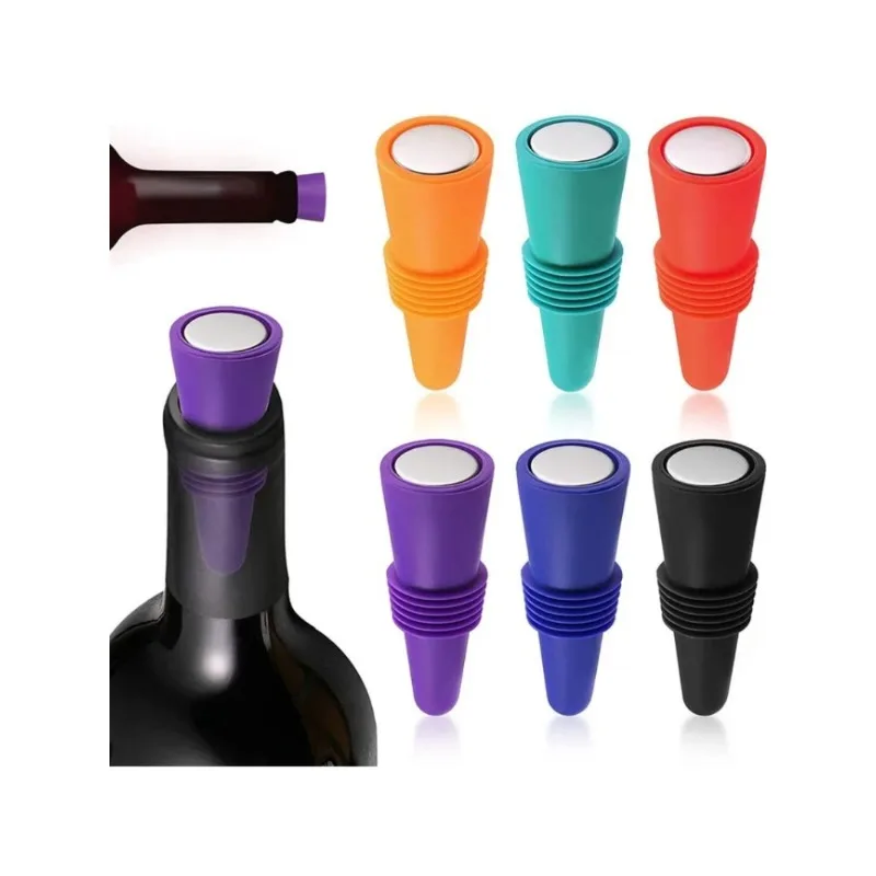 Silicone Wine Bottle Stopper S - Taste Wine Beer Kitchen 评论和价格