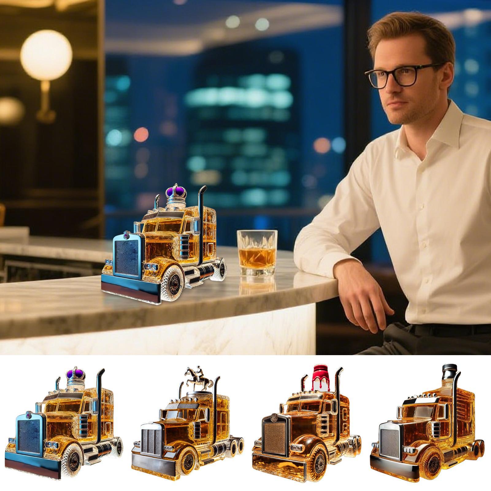 Wine Decanter Half Truck Bourb - Wine To Beer To Liquor 评论和价格