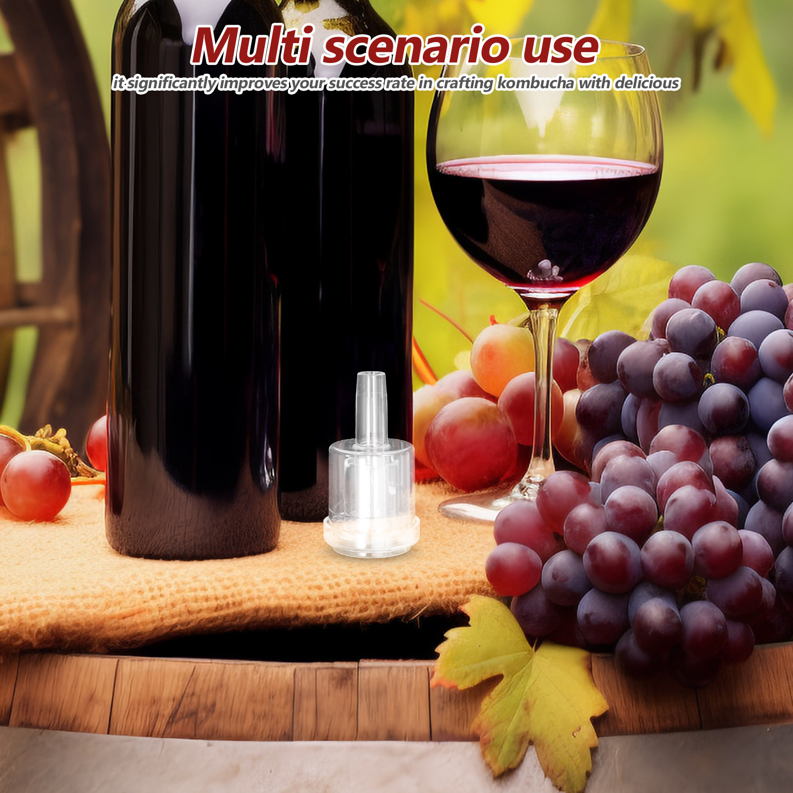 3Pcs Fermentation Airlock -Way - Wine Beer And Cider 评论和价格