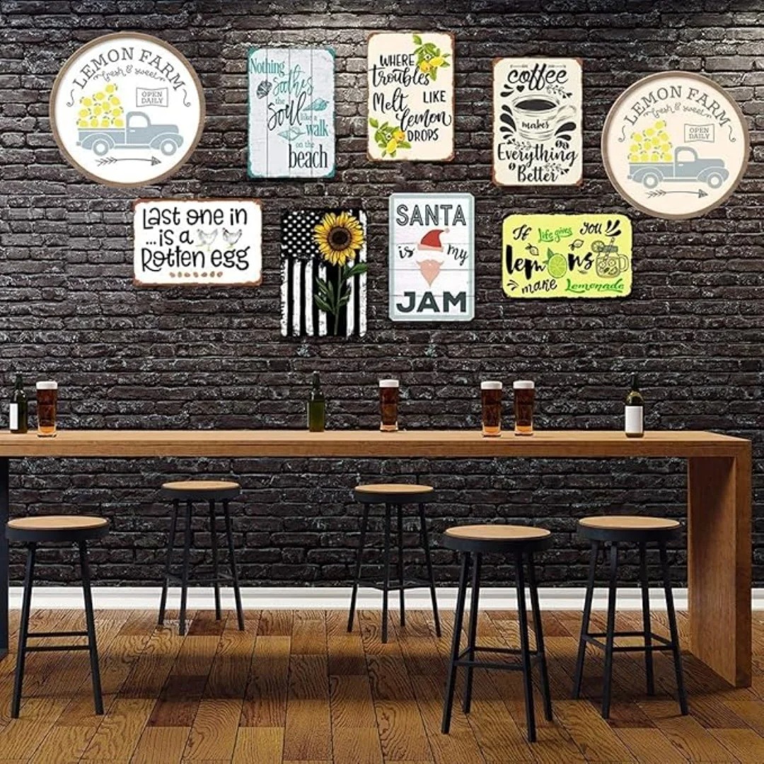 CIFbuy Basement Bar Metal Sign - Wine In Beer Name 评论和价格