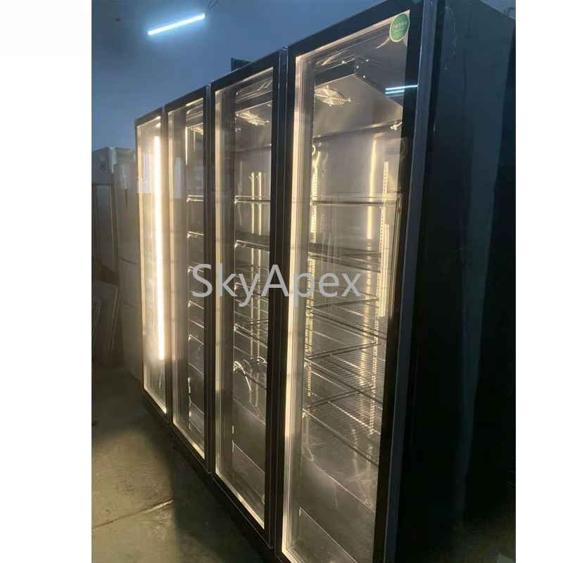 Factory Made 3 Door Vertical D - Wine Beer Supermarket 评论和价格