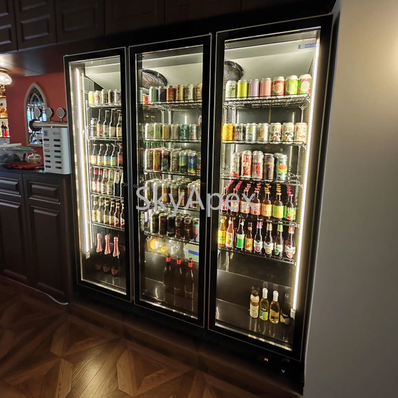 Factory Made 3 Door Vertical D - Wine Beer Supermarket 评论和价格