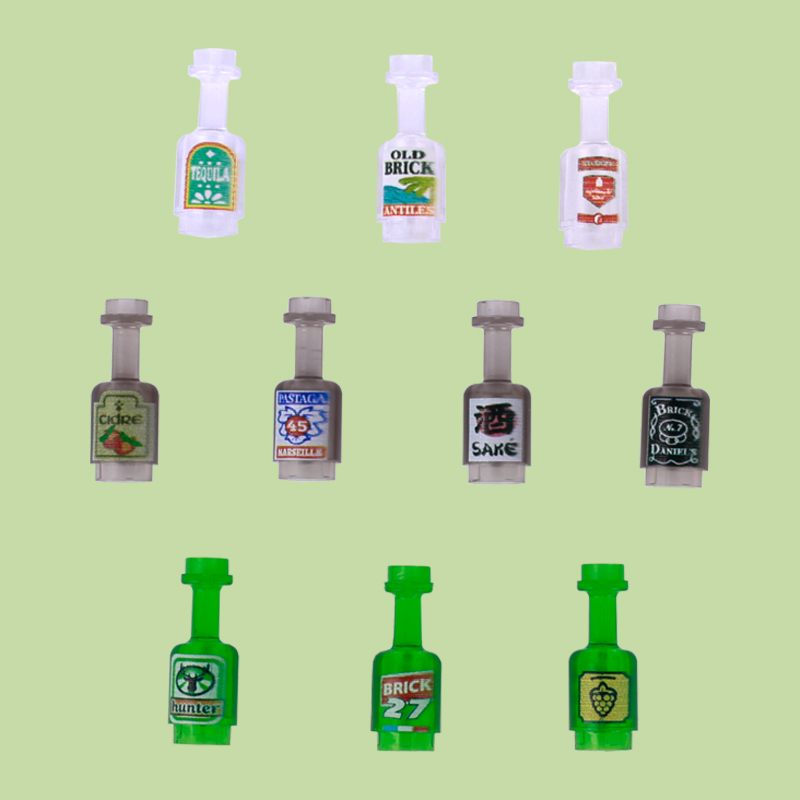 MOC City Street Figures Drink  - Wine Beer Supermarket 评论和价格