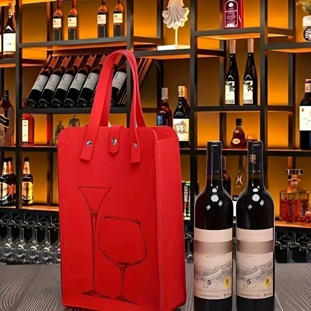 High Quality Felt Red Wine Bag - Wine & Beer Quito 评论和价格
