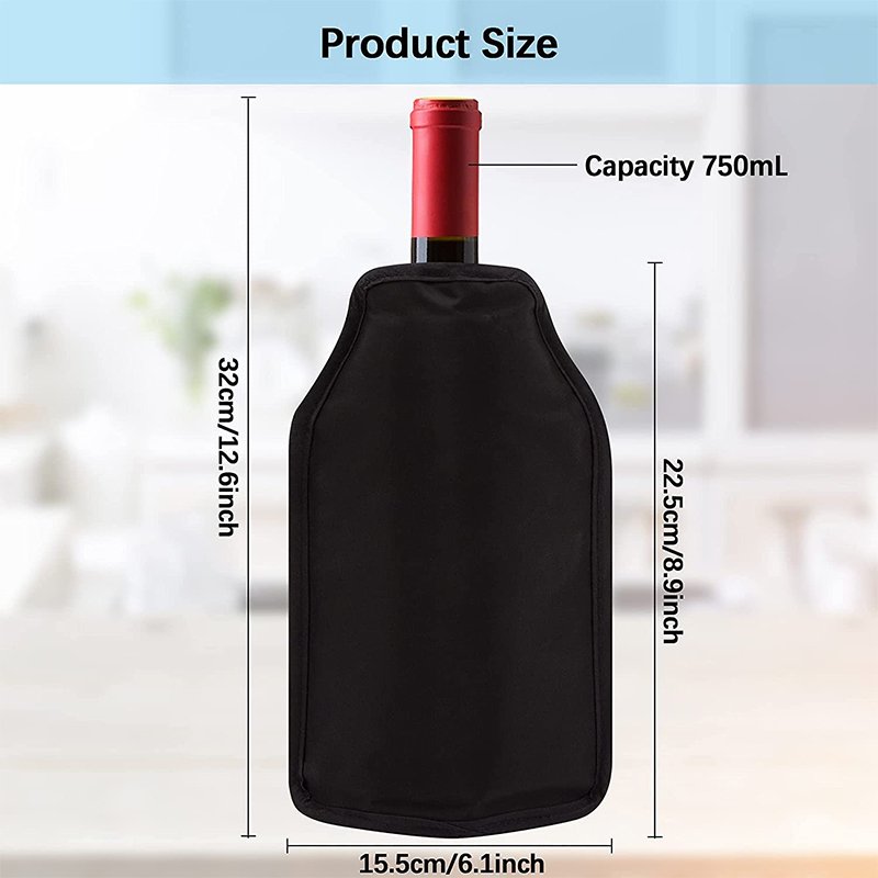 Wine Cooling Holder Ice Bag Je - Wine Chiller Sleeve 评论和价格