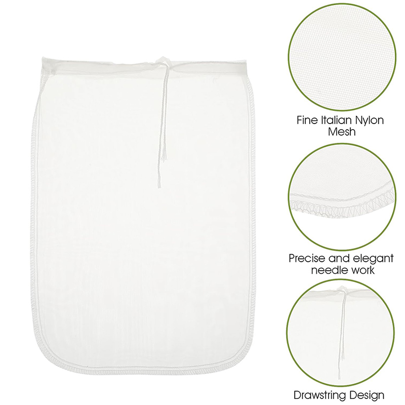 3Pcs Brew Bag 100 Mesh Straini - Wine Beer And Cider 评论和价格