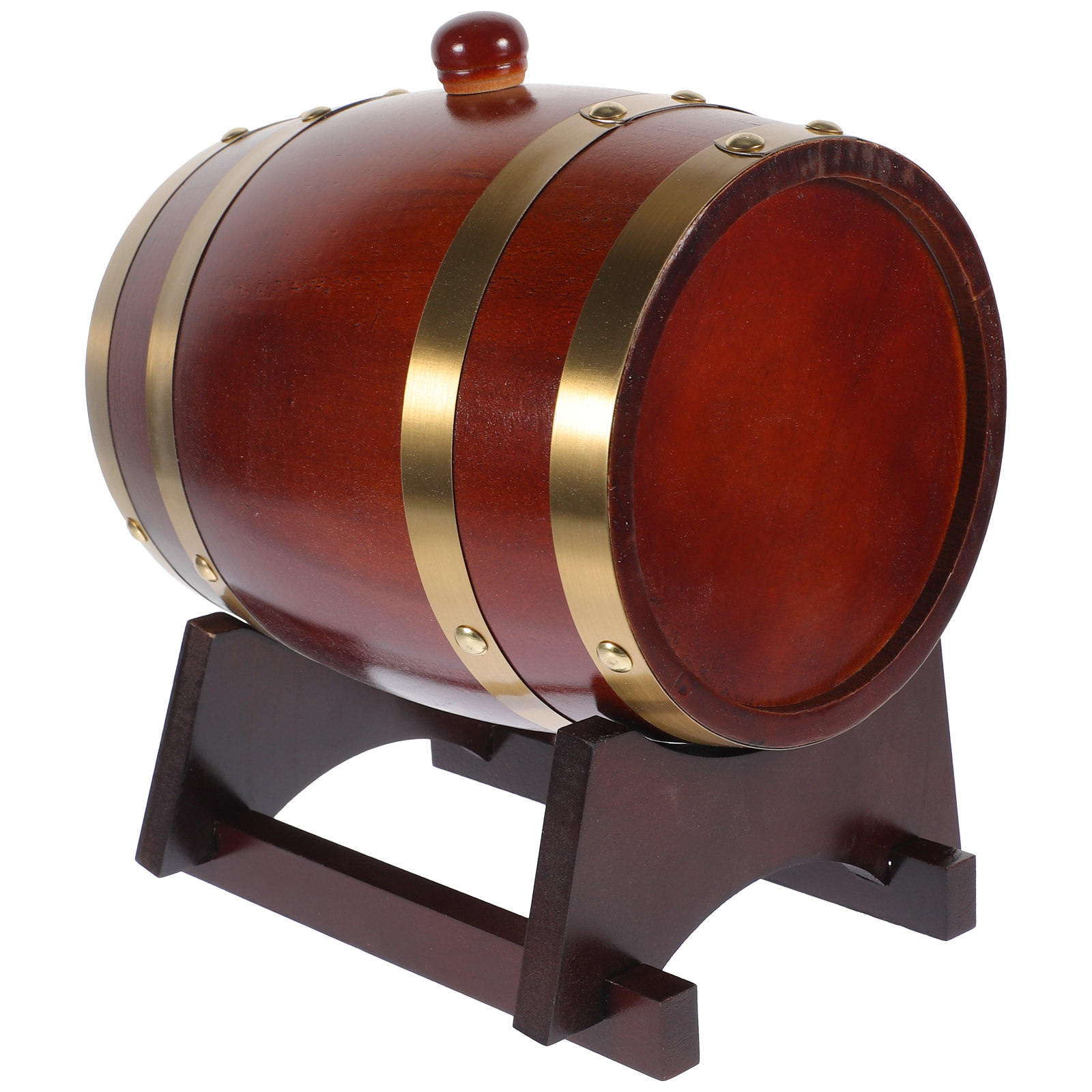 1Set Wood Wine Barrel 1.5L Cla - Wine Beer Red 评论和价格