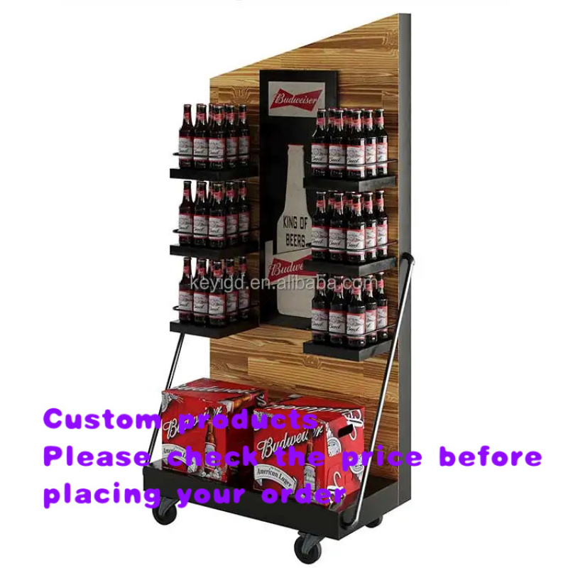 custom.Wine Display Rack Super - Wine Beer Supermarket 评论和价格
