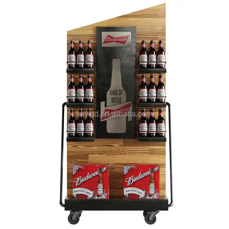 custom.Wine Display Rack Super - Wine Beer Supermarket 评论和价格