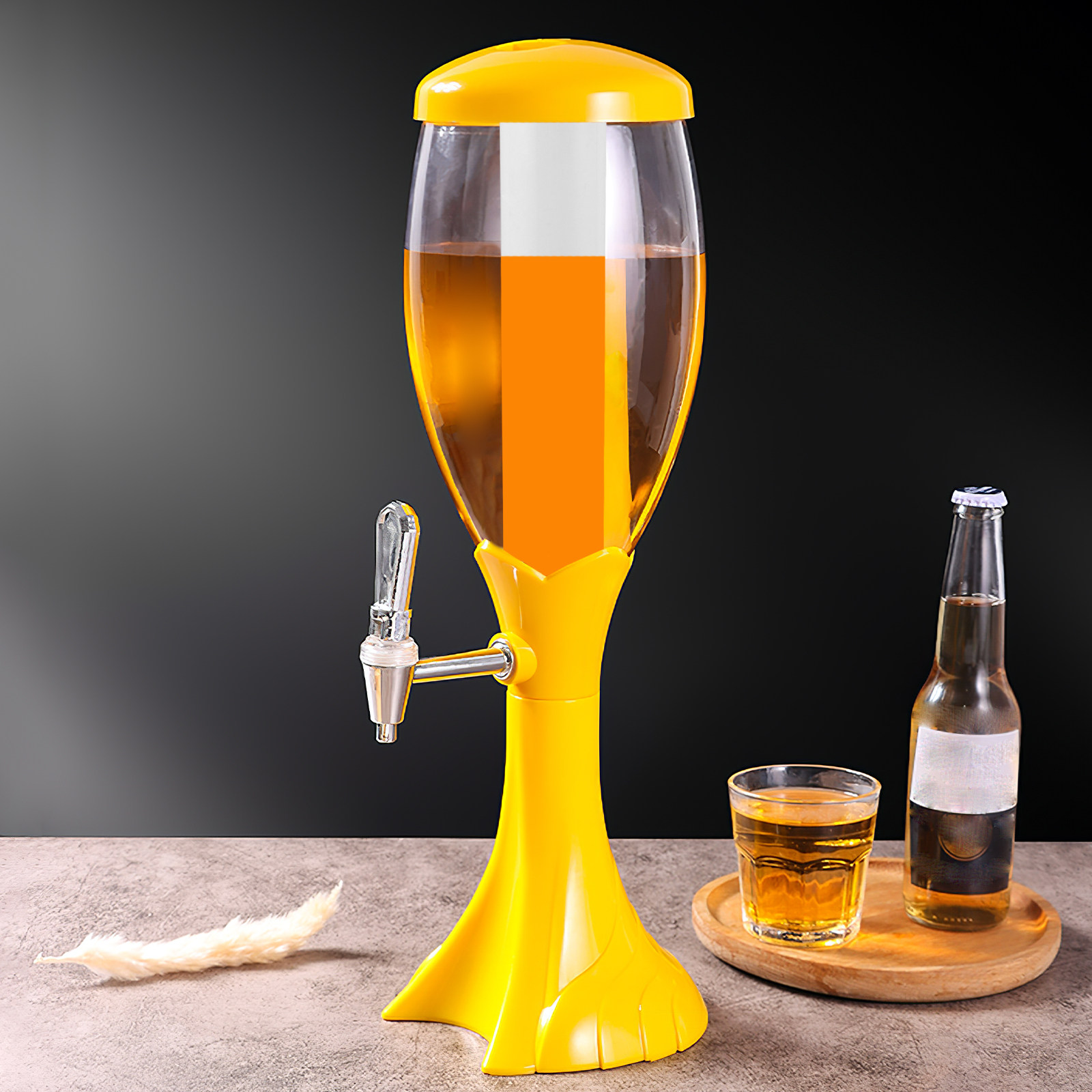 Drink Tower Ice Tube for Beer  - Wine To Beer To Liquor 评论和价格
