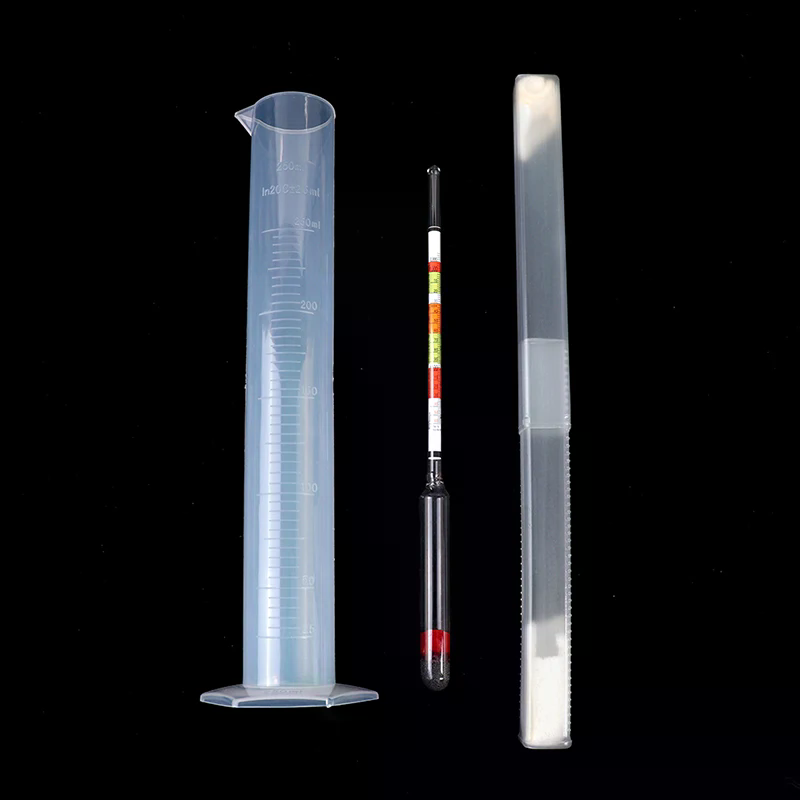 3pc/set Triple Scale Hydromete - Wine Beer And Cider 评论和价格